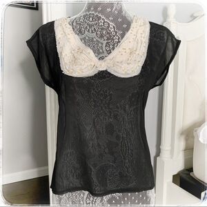 Romeo and Juliet couture blouse